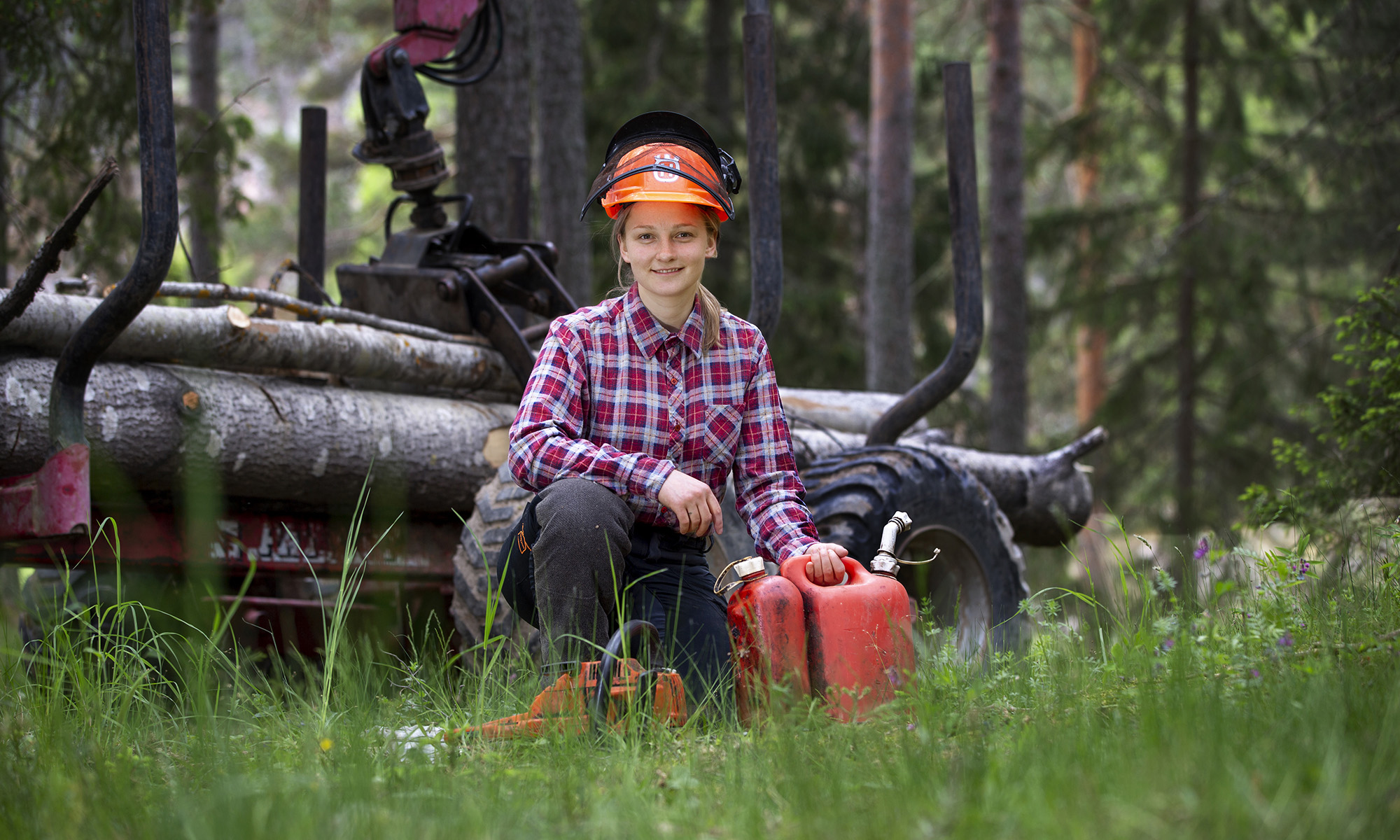 kerstin magnusson in the forest